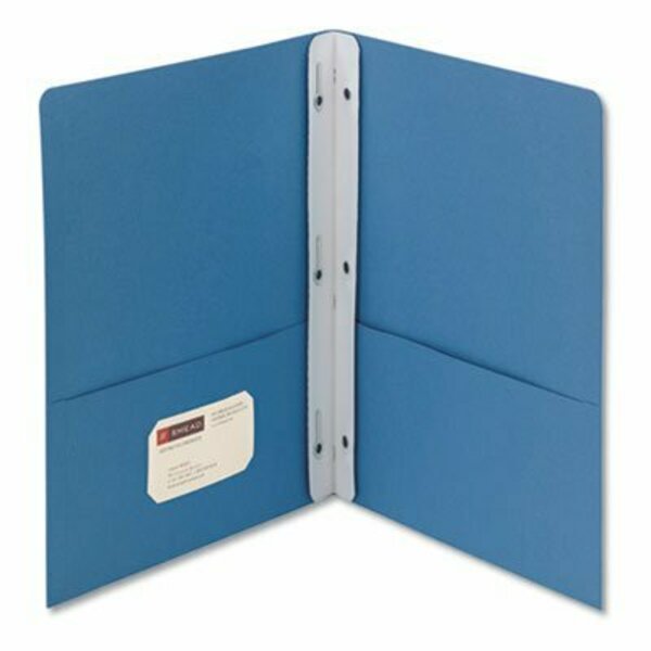Smead Smead, 2-Pocket Folder W/tang Fastener, Letter, 1/2in Cap, Blue, 25PK 88052